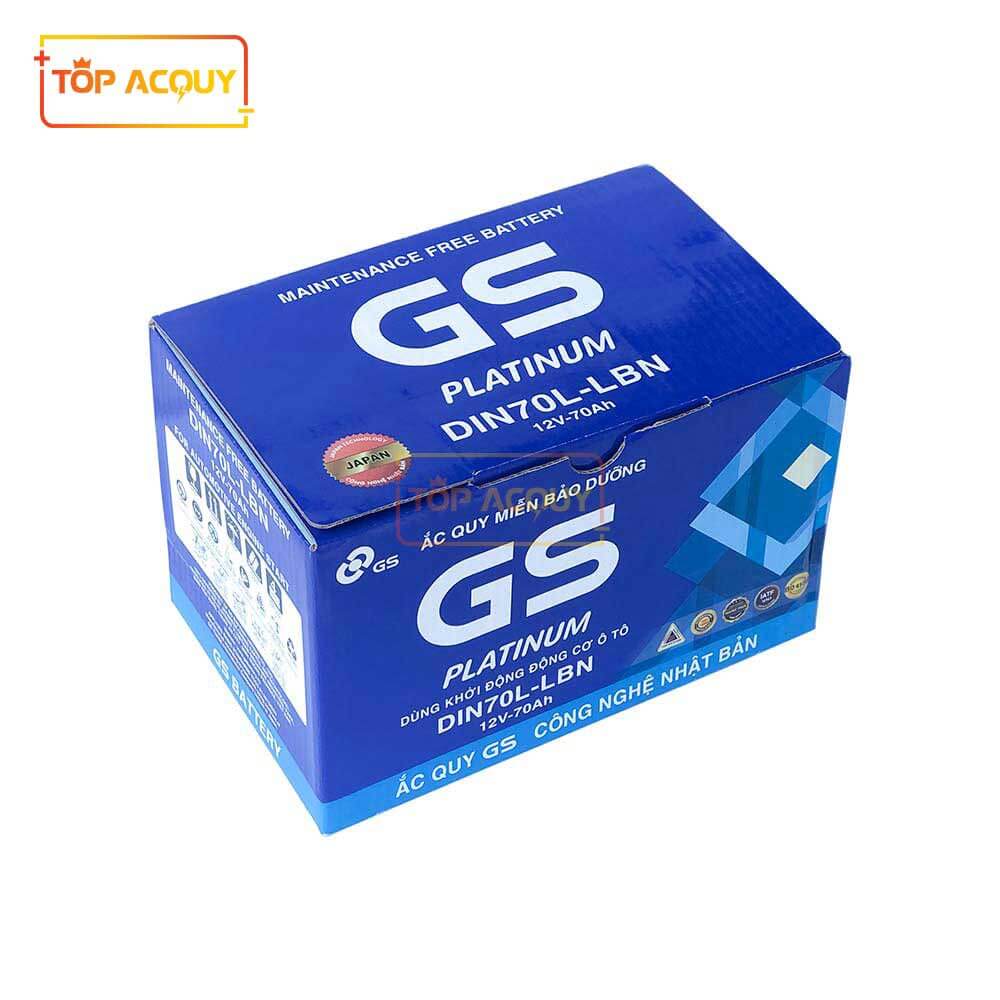 GS DIN70L LBN 12V 70AH