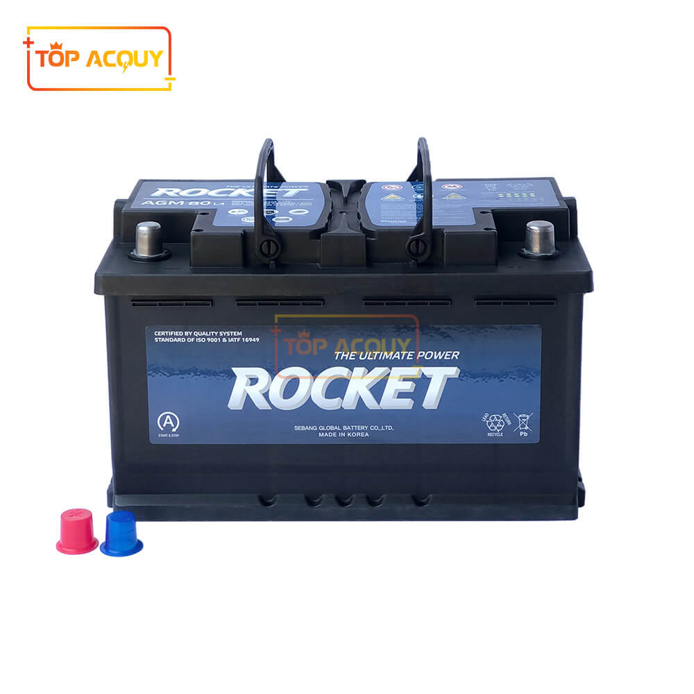 Ắc quy Rocket 80AH AGM