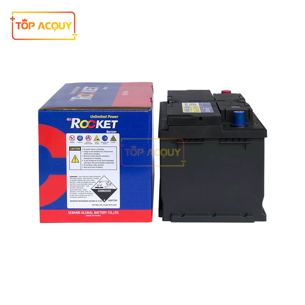 Bình ắc quy Rocket 80ah