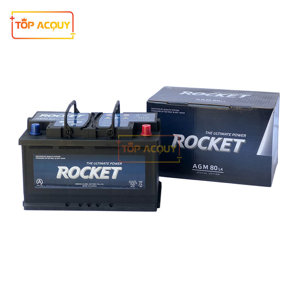 Rocket AGM L4 12V 80AH 800A