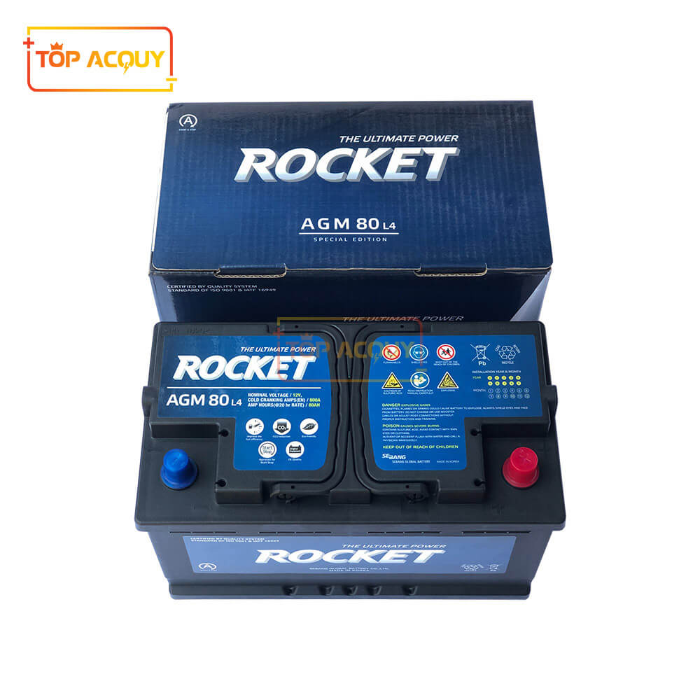 Rocket AGM L4 80AH